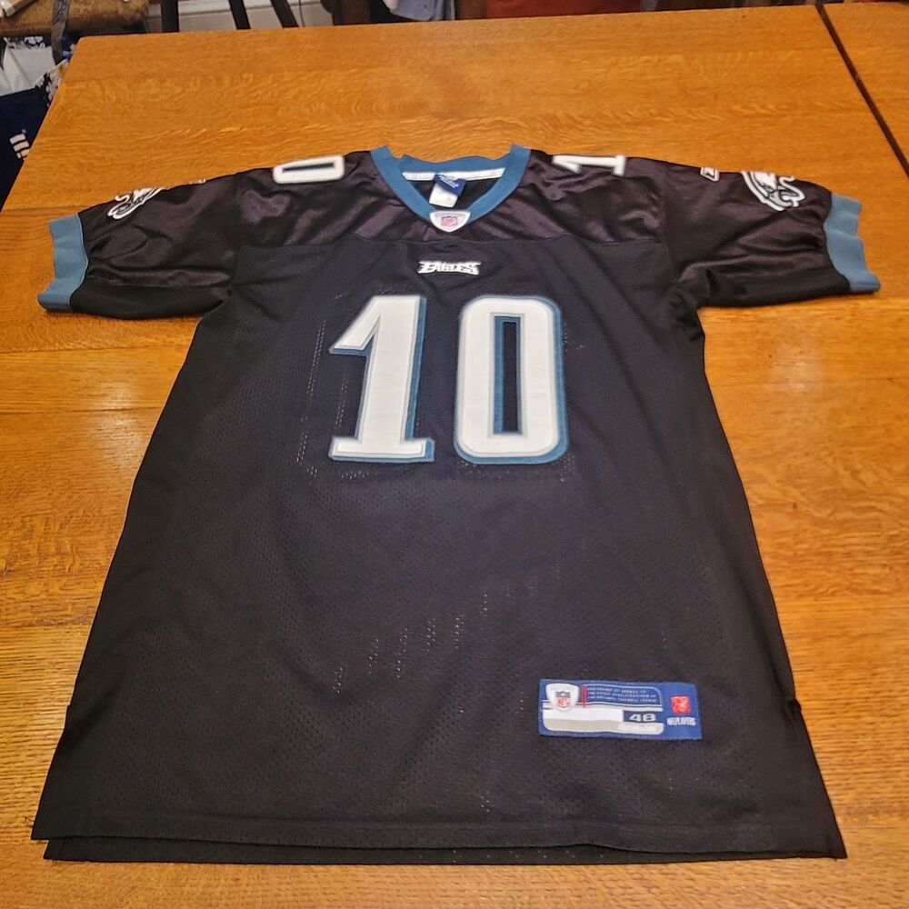 Vintage Reebok Authentic Philadelphia Eagles #10 Blank Stitched Jersey Size 48